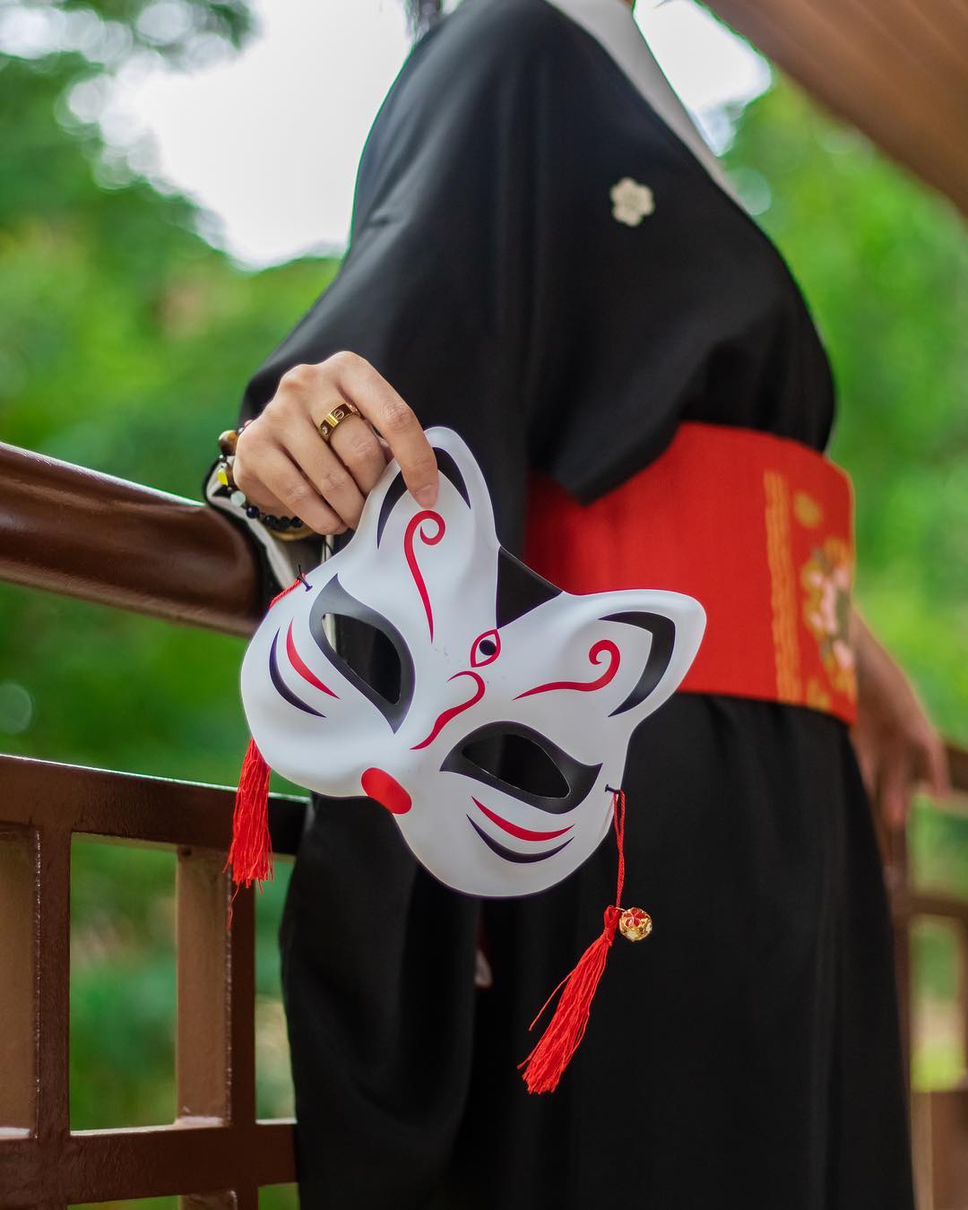 Customer wearing Sumo Vintage